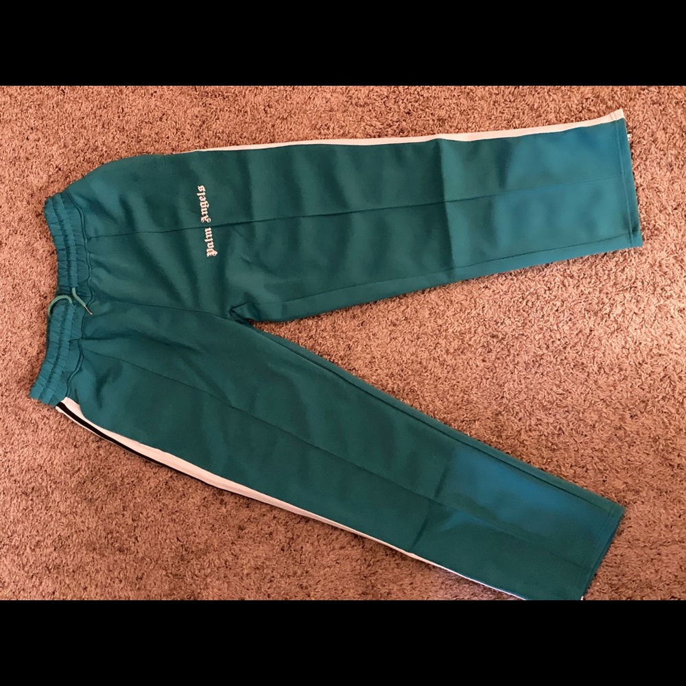 Yellow track pants green track pants (Palm angles)